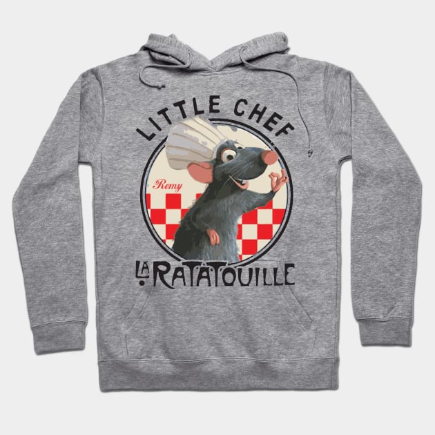 Ratatouille Tribute - Ratatouille Little Chef Kitchen - Epcot Remy Haunted Mansion - Pixar Rat Lion King Wall e - Up - ratatouille - Pirates Of The Caribbean - ratatouille -Tangled Hoodie by TributeDesigns